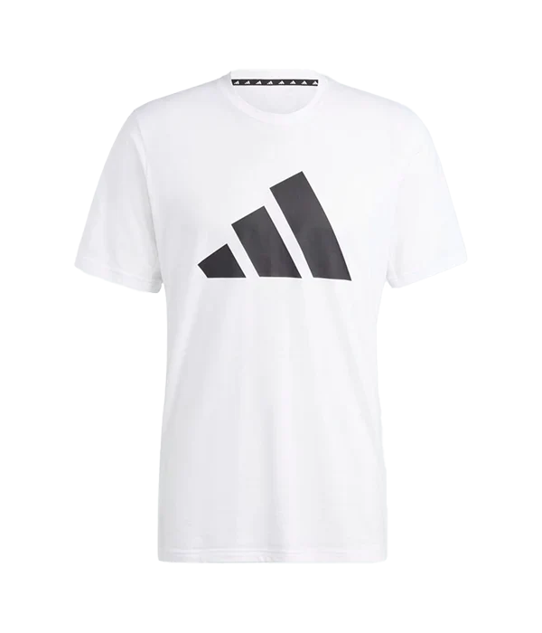 Camiseta Adidas Train Essentials Feelready Logo blanca 2024